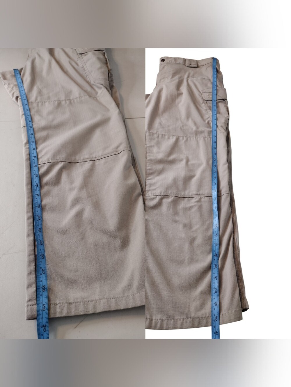 5.11 Tactical Tan Men's Outdoors Work Utility Cargo Pants Sz 40×30 - Picture 11 of 15